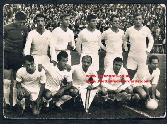 1964 Czech Puskas Gento Di Stefano RM