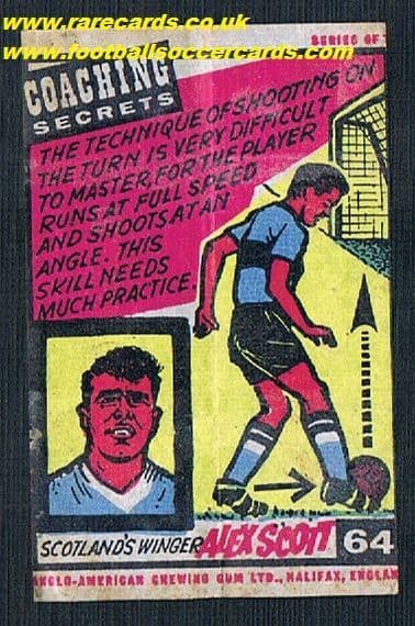 1964 Scott Everton Anglo Gum insert