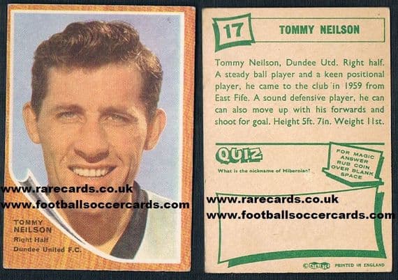 1965 ABC Scots DUNDEE U 17 Nielson