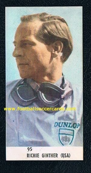 1965 Baggioli Richie Ginter F1 USA driver - first Honda Grand Prix win, Mexico AMR