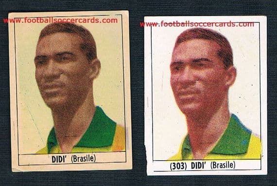 1965 Didi PAIR 2 cards by Baggioli and Galbani 2 cards 1 price