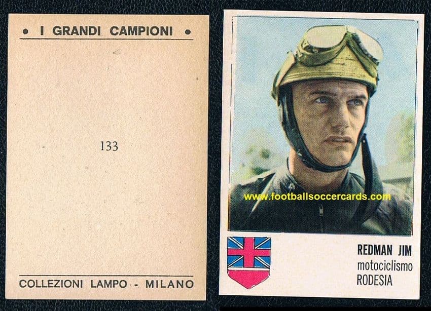 1965 Jim Redman ATG HOF x6 WORLD CHAMPION MotoGP Lampo i Grandi Campioni 133