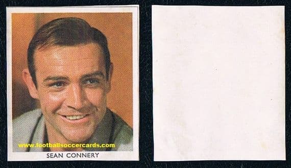 1965 Sean Connery 007 James Bond June School Friend Fleetway rookie card