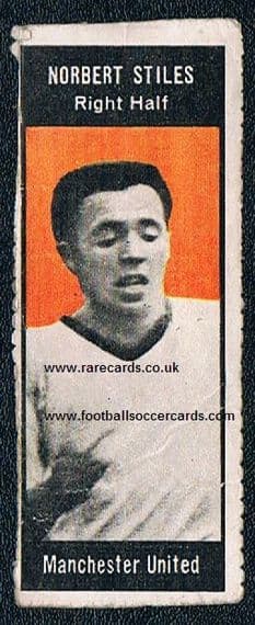 1966 A&BC stamp Nobby Stiles Man U - SOLD -
