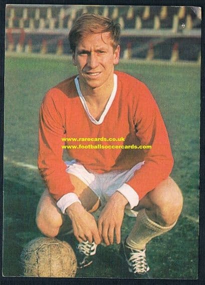 1966 Aral Bobby Charlton trade card