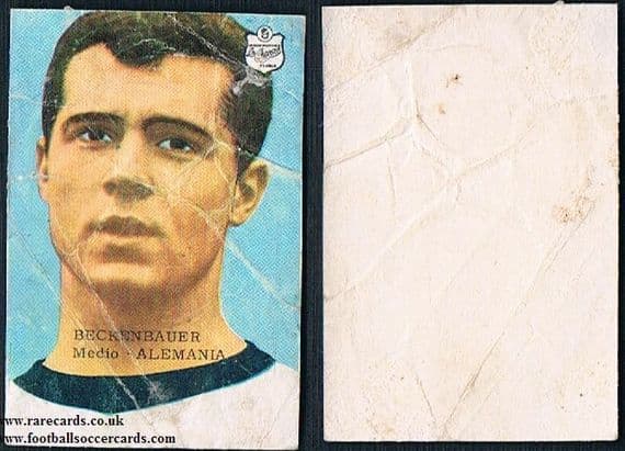 1966 Beckenbauer rookie Casera