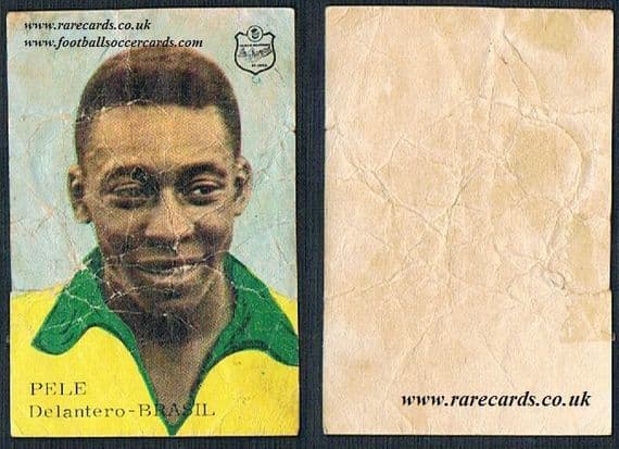 1966 Casera Spanish drinks Pelé