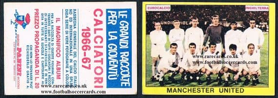 1966 George Best Man Utd Italian
