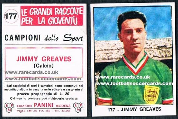 1966 Greaves 177 Panini Italy