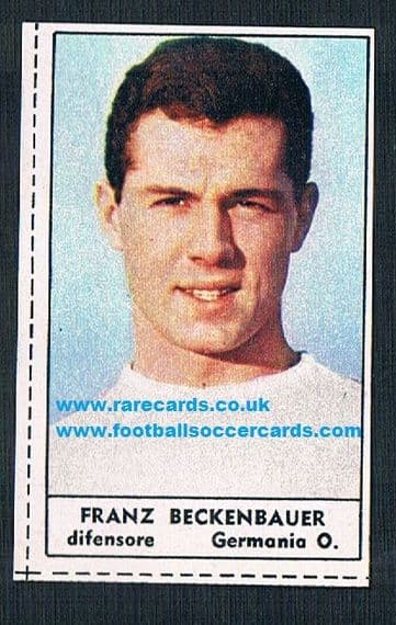 1966 rookie BECKENBAUER TIME AMR