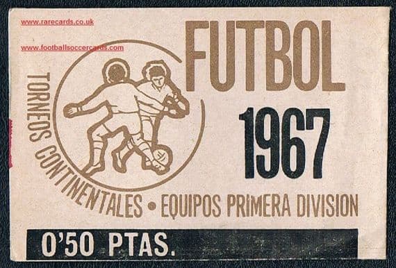 1966 RuiRomer Futbol67 packet