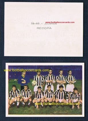 1966 RuiRomer Juventus Cup Winners Cup Futbol Álbum Fútbol - Torneos Continentales