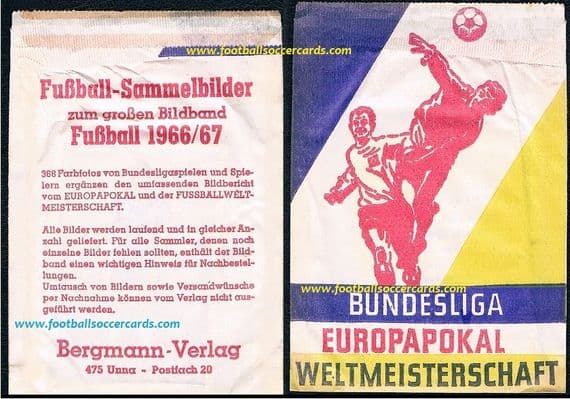 1966 sealed packet WC66 Bergmann (is there a rookie Mueller or Beckenbauer in there?)