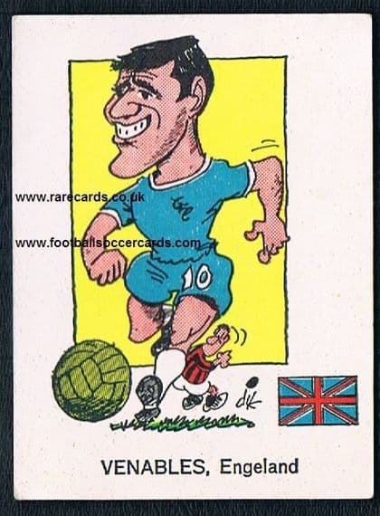 1966 Terry Venables England Monty Gum
