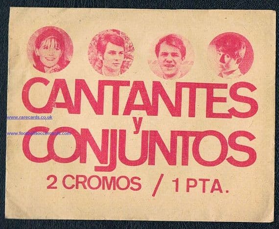 1967 Este Spanish SEALED packet singers