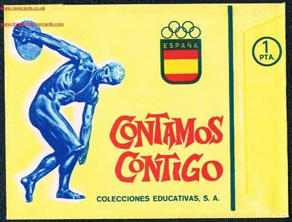 1968 Contamos SEALED Spanish CARDS