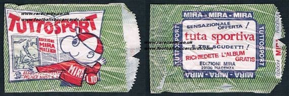 1968 Mira packet Tuttosport wrapper