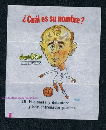 1969 Dunkin Gum insert issued wrapped around gum Di Stefano 28