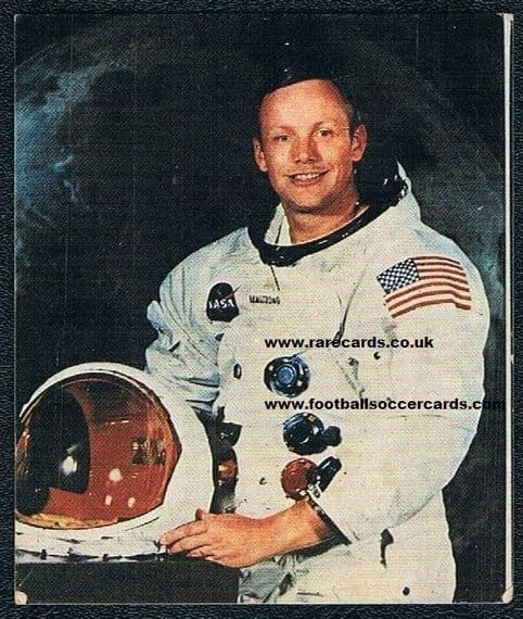 1969 Neil Armstrong Rizla gum card rookie - pen damage to back LOW PRICE