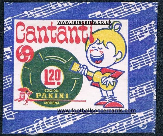 1969 Panini cantanti 69 empty