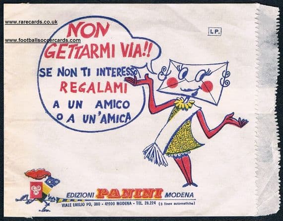 1969 Panini paper bag