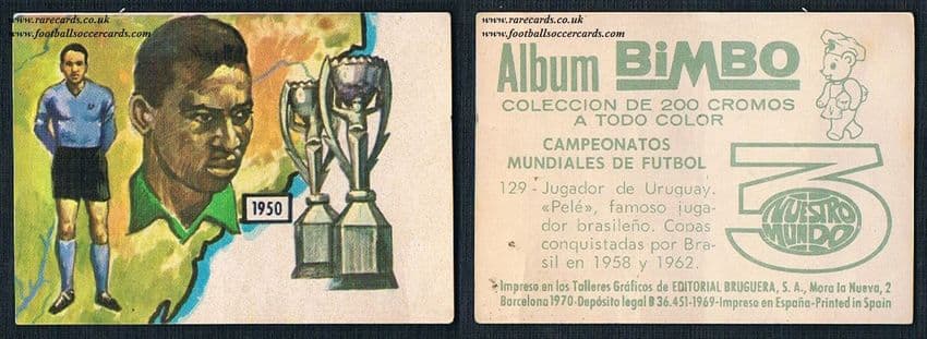 1969 Pelé BIMBO Spanish 129