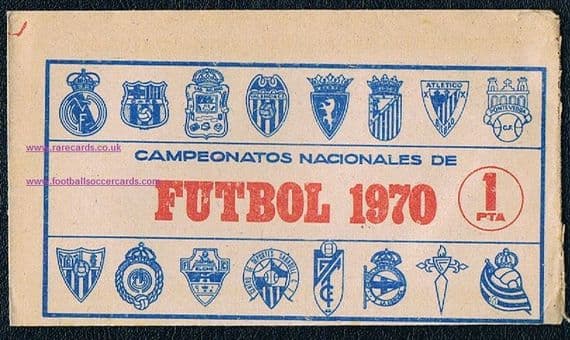 1969 RuiRomer Futbol 1970 packet