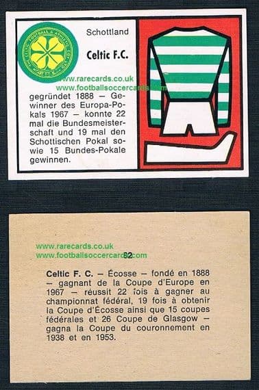 1970 Bauer Glasgow Celtic