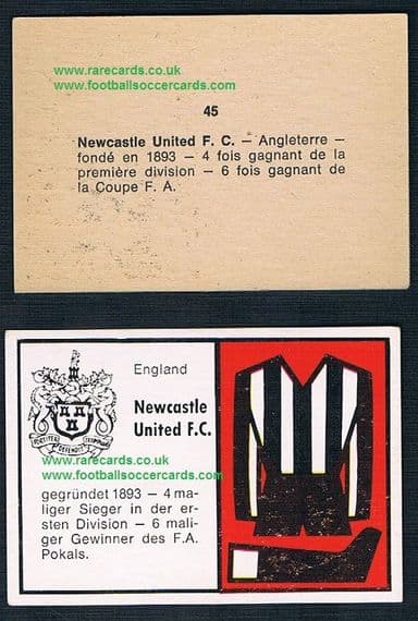 1970 Bauer Newcastle United