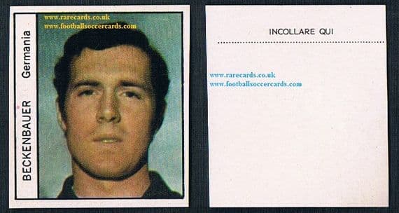 1970 Beckenbauer Gente mag