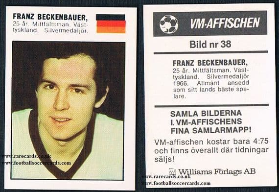 1970 Beckenbauer Williams Sweden 38
