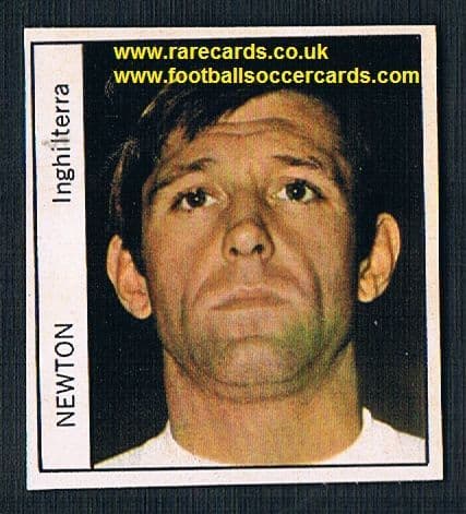 1970 Italy PEOPLE MAG Keith Newton Burnley Everton unused sticker