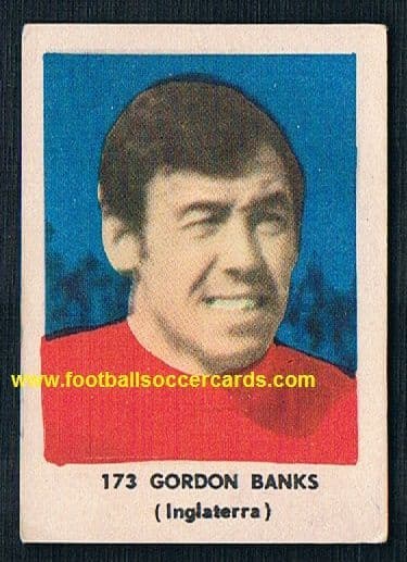 1970 Mexican World Cup 173 Gordon Banks England Stoke City Leicester made in Argentina