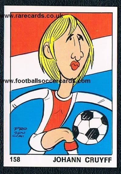 1970 Panini OK VIP Cruyff 158 Ajax