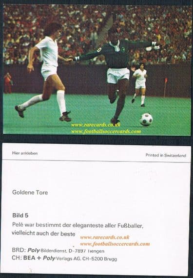 1970 Pele Goldene Tore Swiss