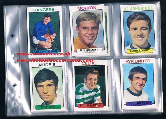 1971 A&BC Scottish 1st set 1-73 VG