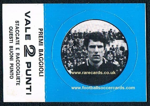 1971 Baggioli card & pog complete