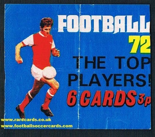 1971 Top Sellers 1972 Panini packet