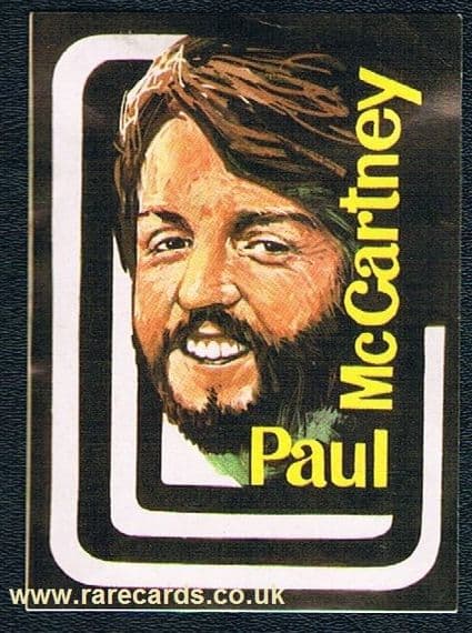 1972 Spain Paul McCartney Beatles Bruguera