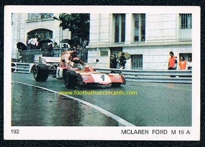 1973 Americana Munich Niki Lauda 192 rainy 1972 Monaco grand prix March car VG+ ERROR / variety!