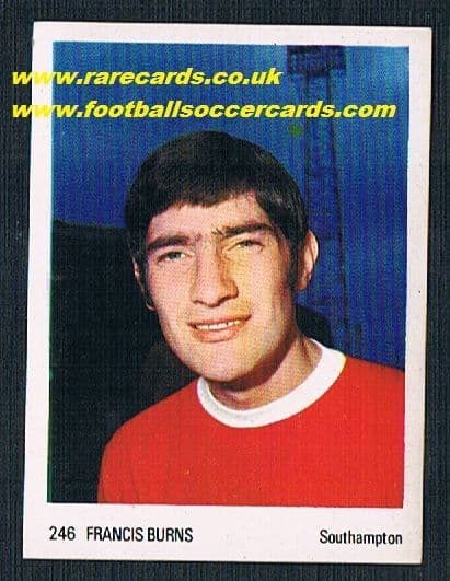 1973 Francis Burns 246 Man Utd Saints Sports Parade