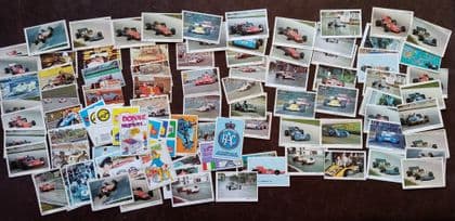 1974 Americana Munich SuperRAF French & Italian issued F1 Motor Sports 88 cards