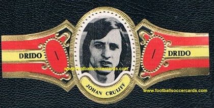 1974 Johan Cruyff cigar band from Holland by Drido
