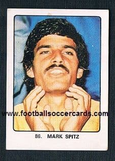 1974 Keisa from Spain card of Mark Spitz gold medal legendary swimmer