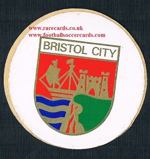 1974 Lucky Bag FasPrint sticker Bristol City