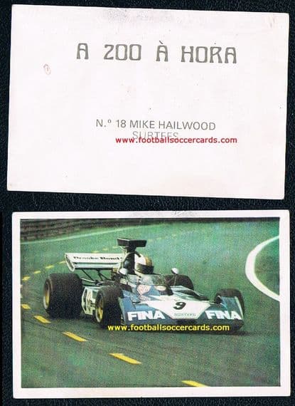 1974 Mike Hailwood #18 F1 Portuguese A 200 a Hora AMR