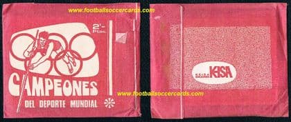 1974 unopened original packet, chance of a LAUDA or CHRIS EVERT ROOKIE ? It's possible