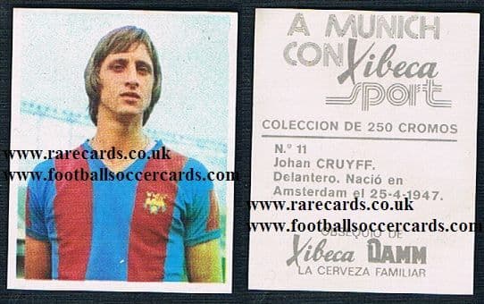 1974 Xibeca Sport Damm Cruyff Barca