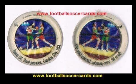 1976 Coca Cola Cassius Clay Muhammad Ali issued for Olympic Games crown cork bottle top from Spain