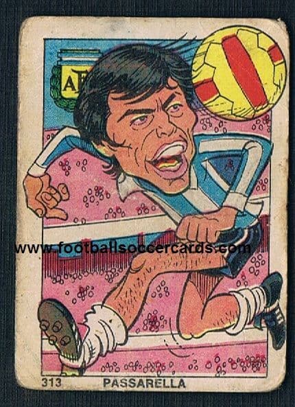 1976 Daniel Passarella #313 rookie captain WC78 winner ALL-TIME GREAT Argentina